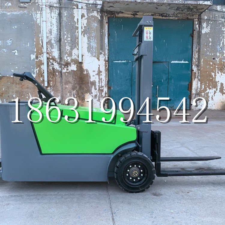 西藏自治区小型电动叉车1吨2吨步行站驾式电瓶堆高充电装卸车液压升降车铲车